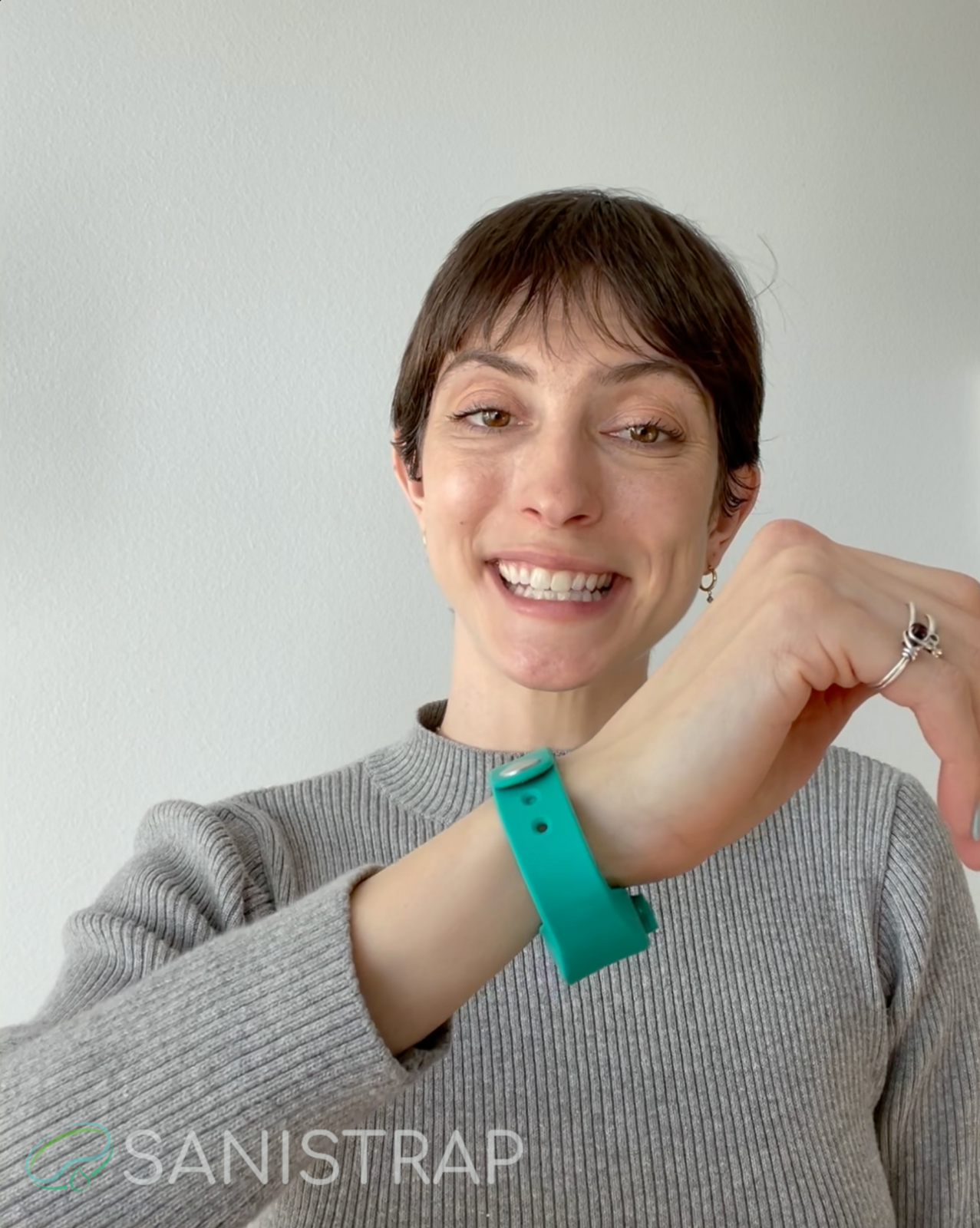 Sanistrap - Wearable Germ-Defense Wristband