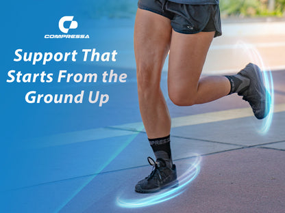 Compression Socks w/Covered Toe