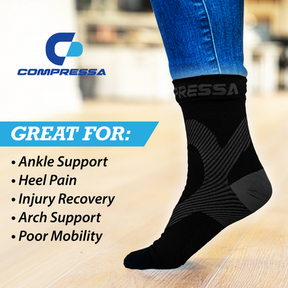 Compression Socks w/Covered Toe