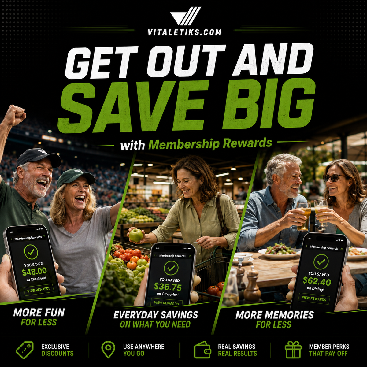 Vitaletiks Membership Rewards Program