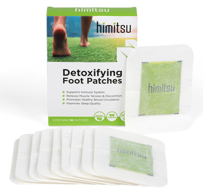 Himitsu Detoxifying Foot Patches - 10 Pack